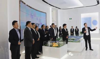 中广核新能源总经理李亦伦一行来访东方日升